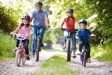 things to do - family biking